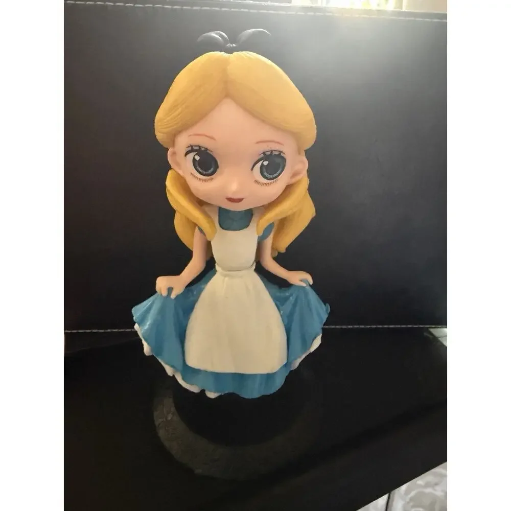 Disney Characters Firgues Lot Of 4 Alice, Ariel, Rapunzel and Belle